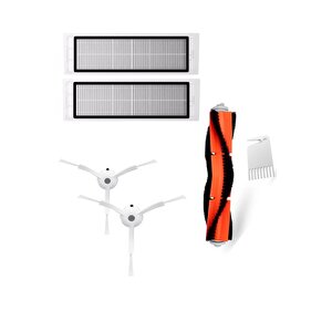 Xiaomi Roborock S50 S51 S5 S55 S6 S5 Aksesuarları Filtre Fırça Seti