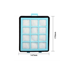 Phılıps Fc8760 Power Pro Hepa Filtre Seti Uyumlu