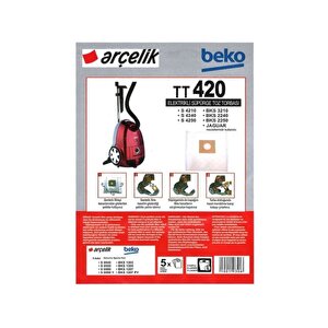 S 4240 Elektrikli Süpürge Torbası (20 Adet)