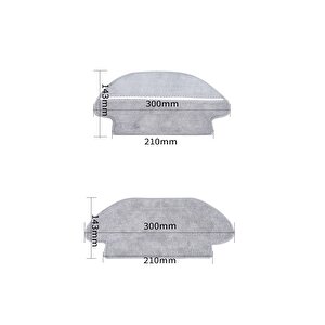 Xiaomi Robot Vacuum Mop 2s(xmstjqr2s) Uyumlu Yenileme Seti