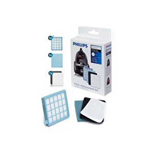 Philips Fc 8475 Powerpro Uyumlu Hepa Filitre Seti