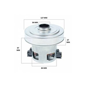Compatible For Arçelik S 4960 4961 4962 4964 Tornadoflex Elektrikli Süpürge Motoru