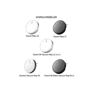 Xiaomi Vacuum Mop Pro 2+ 3d Dreame F9 Uyumlu 2 Adet Yan Fırça