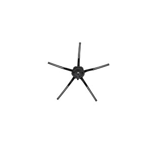 Roborock S6 Maxv Uyumlu 1li Yan Fırça Siyah