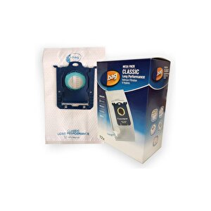 Philips Uyumlu Hr8376 Elektrikli Süpürge Mega 12'li Paket Toz Torbası