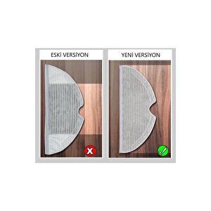 2 Adet Xiaomi Mi Uyumlu Robot Vacuum Mop | 1c | Dreame F9 | Paspas