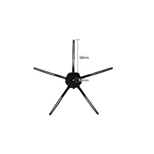 Roborock S6 Maxv Uyumlu 2li Yan Fırça Siyah