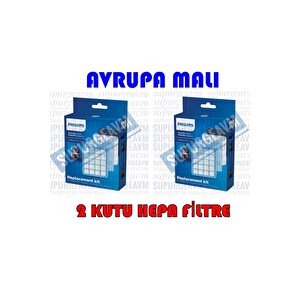 2 Kutu Phılıps Fc 9323/09 Powerpro Compact Orijinal Filtre Seti