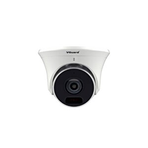 Vguard Vg-255ac-df 2mp 2.8mm Sabit Lens Dahili Sesli Full Color Ahd Dome Kamera