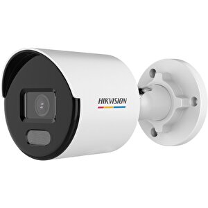 Hikvision Ds-2cd1027g2-luf 2mp 4mm Sabit Lens Colorvu H.265+ Dahili Sesli Ir Bullet Ip Kamera