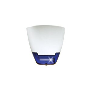 Bullwark Blw-120m İkaz Led Li Flaşörlü Harici Siren Mavi (kablolu)