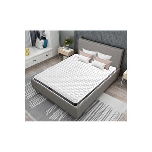 Visco Ortopedik Yatak Koruyucu Yatak Pedi & Yatak Şiltesi Lastikli 5 Cm