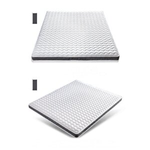 Visco Ortopedik Yatak Koruyucu Yatak Pedi & Yatak Şiltesi Lastikli 5 Cm 70x170 cm
