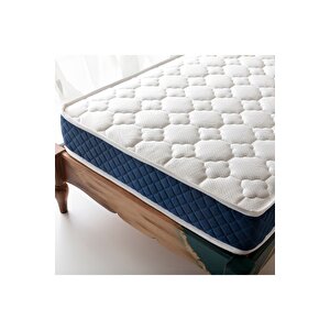 Navy Blue Ortopedik Yaylı Yatak Ultra Lüks Çift Kişilik Yaylı Yatak Cotton Kumaş