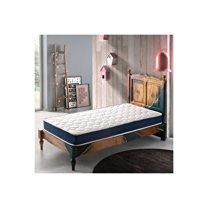 Navy Blue Ortopedik Yaylı Yatak Ultra Lüks Çift Kişilik Yaylı Yatak Cotton Kumaş