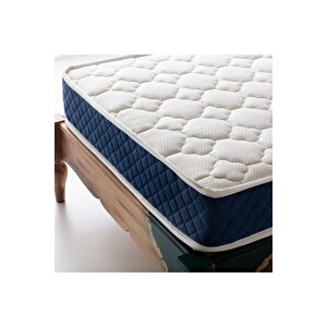 Navy Blue Ortopedik Yaylı Yatak Ultra Lüks Çift Kişilik Yaylı Yatak Cotton Kumaş