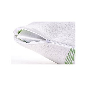 Bamboo yastık 50x70 Visco Bambu Yastık 2 Adet Çift kişilik Ortopedik yastık 1200 Gr