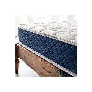 Navy Blue Ortopedik Yaylı Yatak Lüx Ortopedik Tek Kişilik Yatak Bebek Ve Çocuk Yatakları 65x95 cm