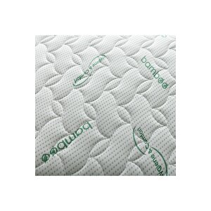 120x190 Jungle Bamboo Ortopedik Tek Kişilik Yaylı Yatak 120*190 Ortopedik Yaylı Yatak