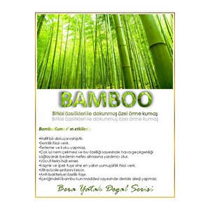 120x190 Jungle Bamboo Ortopedik Tek Kişilik Yaylı Yatak 120*190 Ortopedik Yaylı Yatak