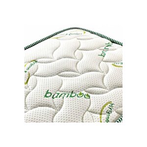 Yeni Nesil Bamboo Kumaş Ortopedik Yaylı Yatak Lüx Soft Ortopedik Yaylı Yatak 90x130 Cm Yaylı Yatak