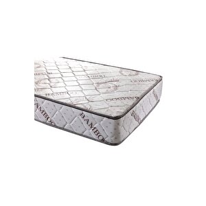80x180 Ortopedik Tek Kişilik Bambu Desenli Yaylı Yatak 80*180