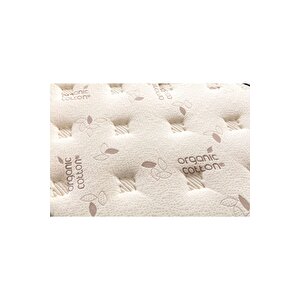 Organic Cotton Yaylı Lüx Ortopedik Pedli Yatak 100*160 Cm