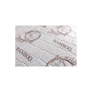 Ortopedik Tek Kişilik Bambu Desenli Yaylı Yatak 60*160