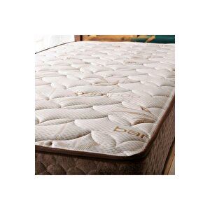 120x200 Sea Shell Coffee Bamboo Tek Kişilik Yaylı Yatak 120*200 Ortopedik Tek Kişilik Yatak