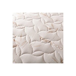 70x105 Sea Shell Coffee Bamboo Yaylı Bebek Yatağı 70*105 Ortopedik Bebek Yatağı