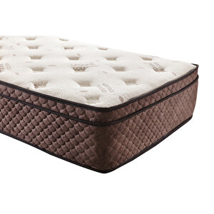 90x190 Organic Cotton Yaylı Yatak Lüx Ortopedik Pedli Yatak 90*190 Cm Tek kişilik Yatak