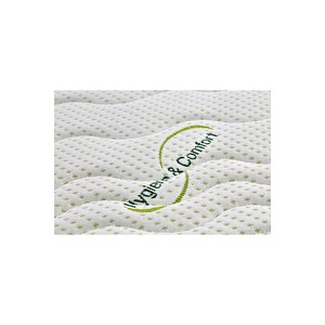 90x140 Bamboo Fermuarlı Ortopedik Visco Yatak