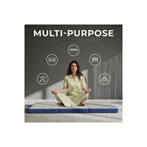 Bamboo Relax Ortopedik Katlanır Tek Kişilik Visco Yatak