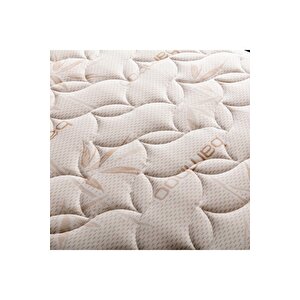 110x200 Sea Shell Coffee Bamboo Tek Kişilik Yaylı Yatak 110*200 Ortopedik Tek Kişilik Yatak