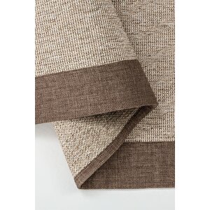 Roma M208 Hav Toz Vermez Silinebilir Hasır Dokulu İnce Düğüm İthal Sisal Halı 120x180 cm