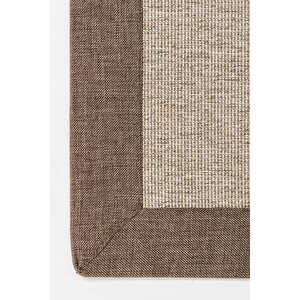 Roma M208 Hav Toz Vermez Silinebilir Hasır Dokulu İnce Düğüm İthal Sisal Halı 100x350 cm