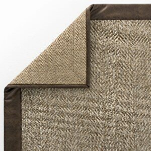 Cool Halı Boston M360 Hav Toz Vermez Hasır Dokulu Balıksırtı Desenli İthal Sisal Halı
