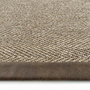 Cool Halı Boston M360 Hav Toz Vermez Hasır Dokulu Balıksırtı Desenli İthal Sisal Halı