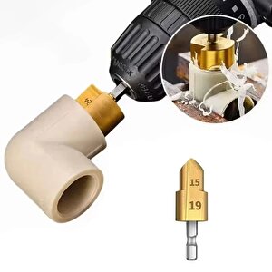 PVC PPRC Boru Kesme Makası İç ve Dış Diş Açma Aparatı 1/2" (20mm) Yiv Paso Açma Anahtarı Rayba Pafta