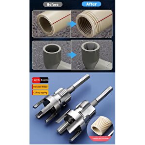 PVC PPRC Boru İç ve Dış Diş Açma Boru Anahtarı Yiv Ters Paso Açma Anahtarı Rayba Pafta Çeneli Ford Pense Fort Pense Papağan Pense ingiliz boru anahtarı Yaylı