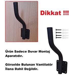 Ayaklı Vantilatörü Duvar Vantilatörüne Dönüştürme Aparatı Duvar Montajlı Hava Pervanesi için Montaj Braketi