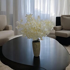 T.concept Dekoratif Zarif Aradal Yapay Çiçek Krem  95 Cm