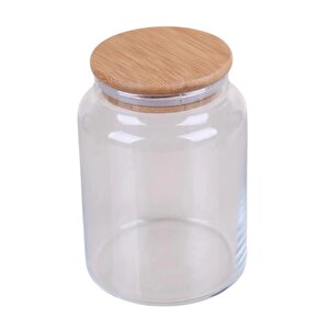 Mien Bambu Kapaklı Cam Kavanoz 800 Ml