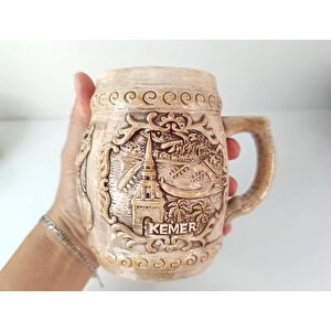 Bardak Kupa Seramik Bira Meşrubat Su Kahve Bardağı 450 Ml