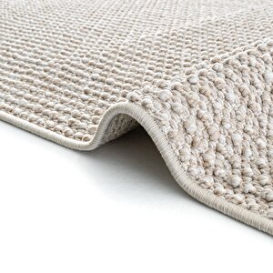 Cool Halı Vera 1452 Vizon Yumuşak Dokulu Halı Kilim Salon Koridor Kesme Yolluk Dokuma Makine Halısı