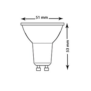 Osram Ledvalue 4,5w (50w) Led Spot Ampul Gu10 Gün Işığı (5 Adet)