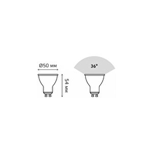 Essential 4,7w (50w) Led Spot Ampul Günışığı 4000k - Gu10 Duy