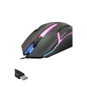 Şahnet 8733-3d Işıklı Kablolu Oyuncu Mouse - 1200dpi