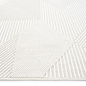 Cool Halı Vera 1454 Krem Yumuşak Dokulu Halı Kilim Salon Koridor Kesme Yolluk Dokuma Makine Halısı