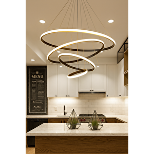 Dreaming Dışa Işık Loft Yüksek Tavan Led Avize Ø100cm